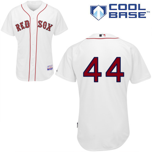 Jake Peavy #44 Youth Baseball Jersey-Boston Red Sox Authentic Home White Cool Base MLB Jersey